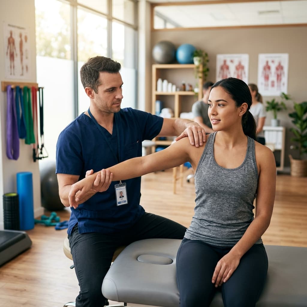 Physiotherapy treatment at AM's Physiotherapy