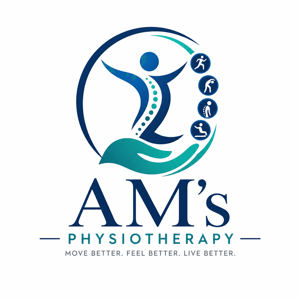 AM's Physiotherapy Logo